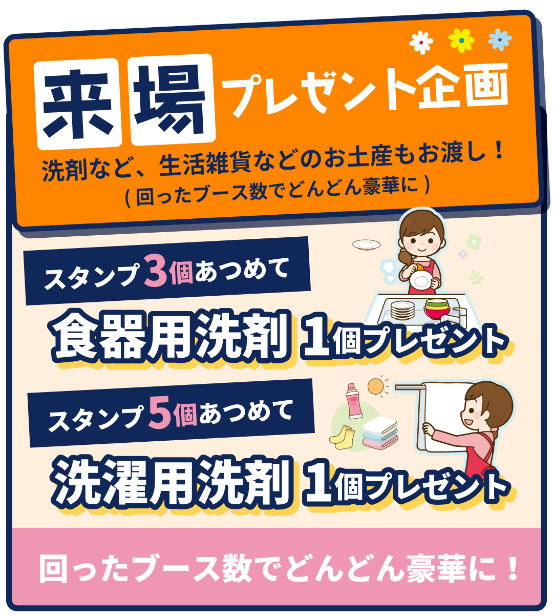 来場特典プレゼント